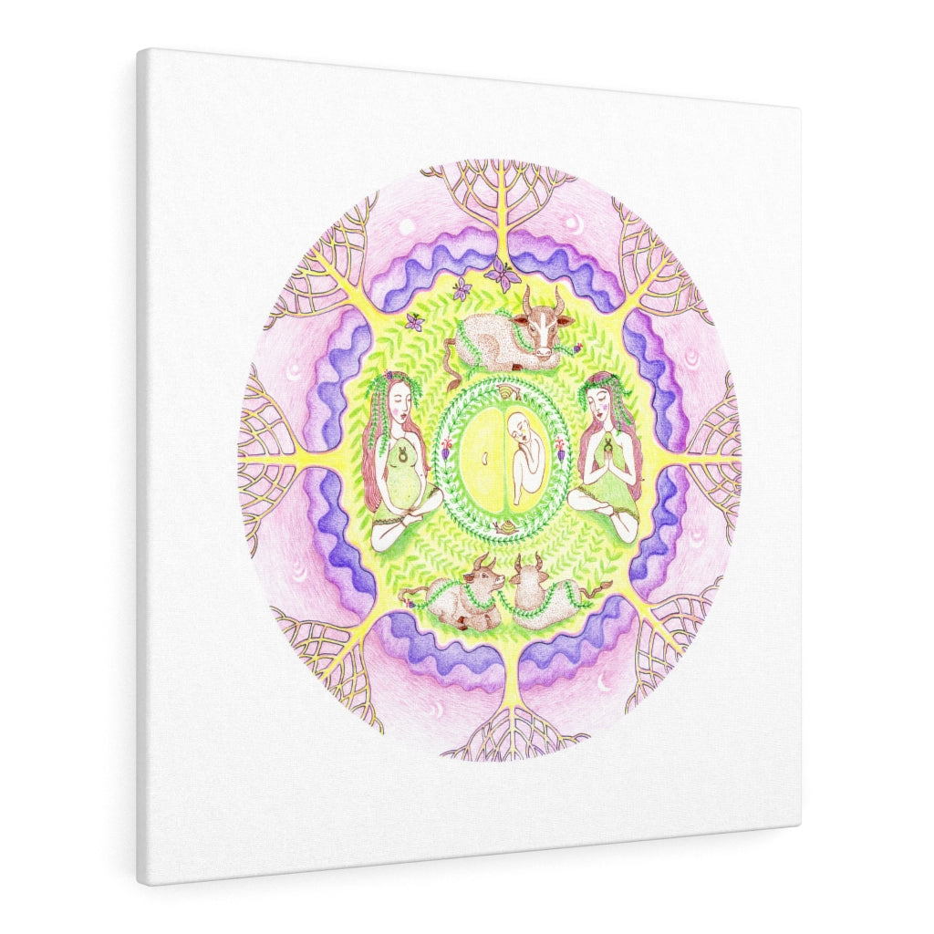 Zodiac Sign Canvas (Taurus)