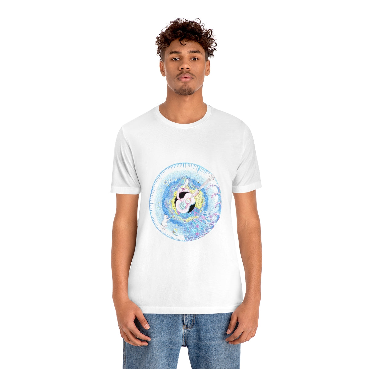 Zodiac Sign T Shirt (Aquarius) Unisex Regular Fit