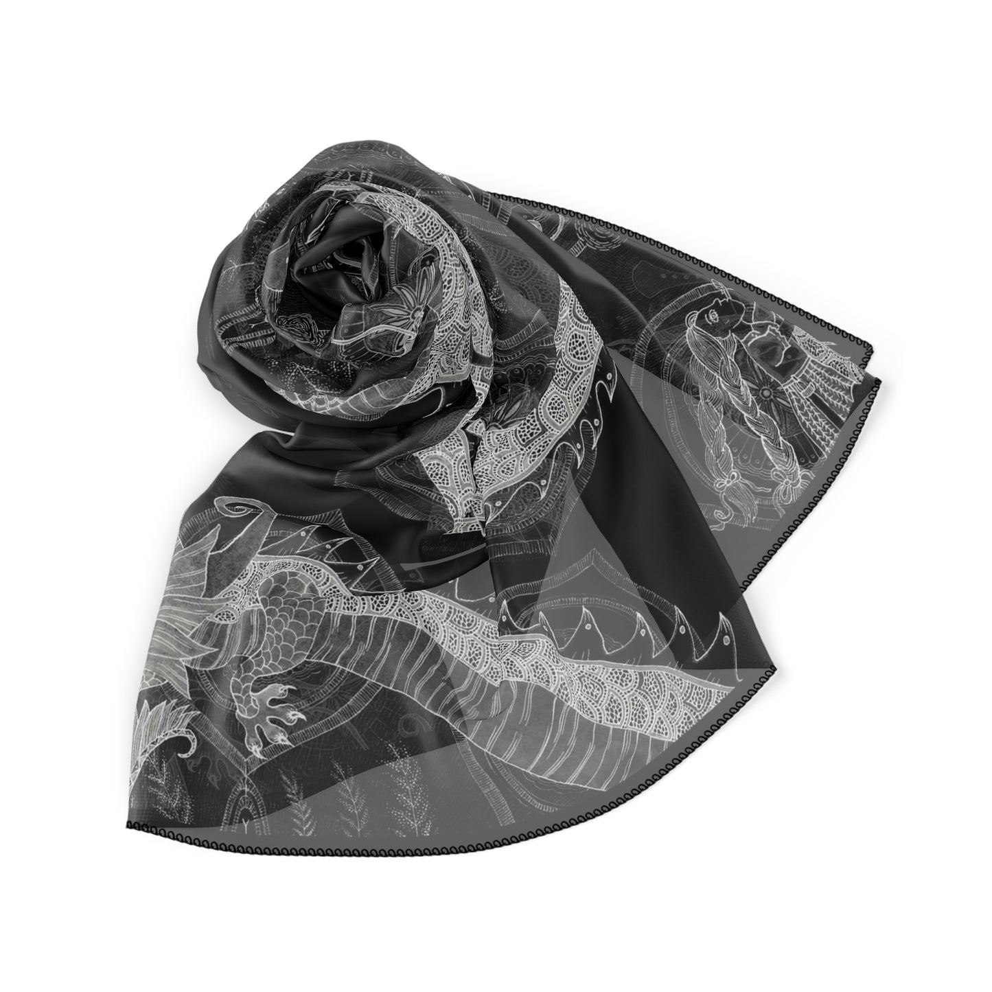 Art Poly Scarf (Fairytale)