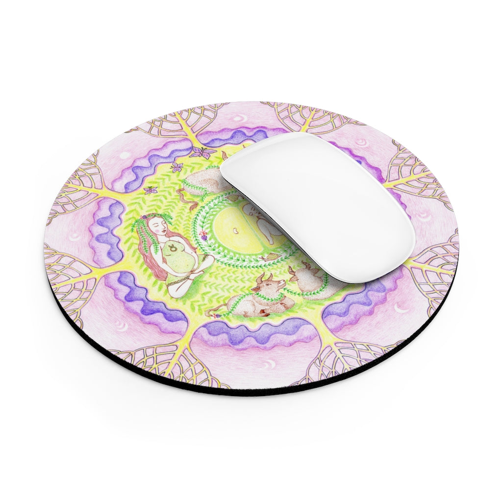 Zodiac Sign Mouse Pad (Taurus)