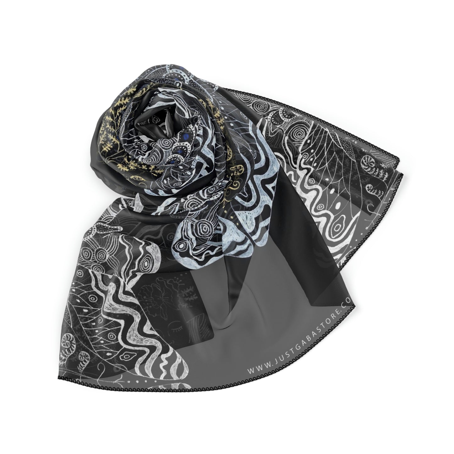 Art Poly Scarf (Journey To Yourself)