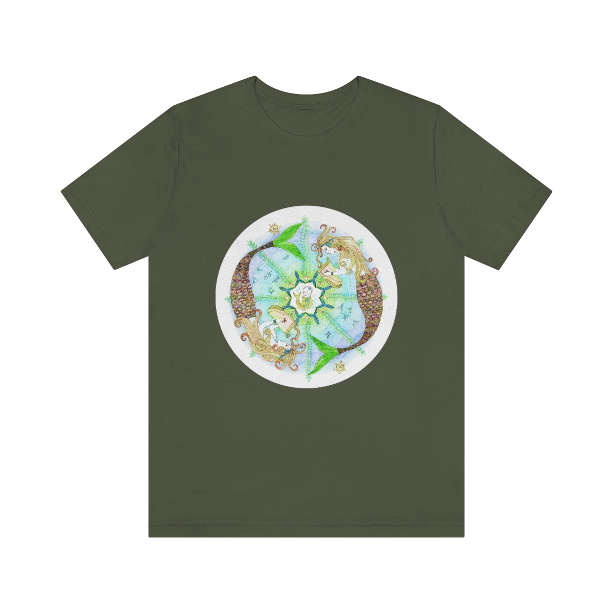Zodiac Sign T Shirt (Pisces) Unisex Regular Fit