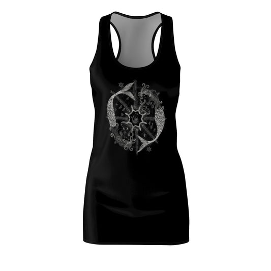 Zodiac Sign Dress Black (Pisces) Limited Edition