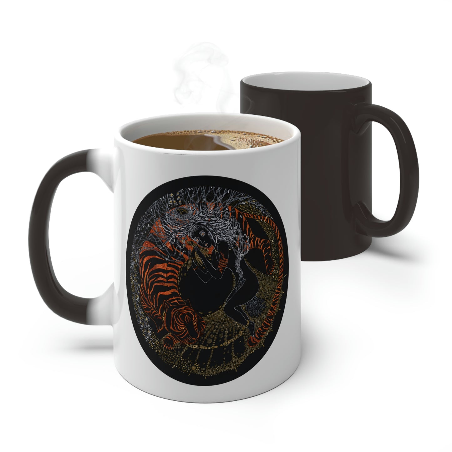 Chinese Zodiac Sign Color Changing Mug (Tiger)