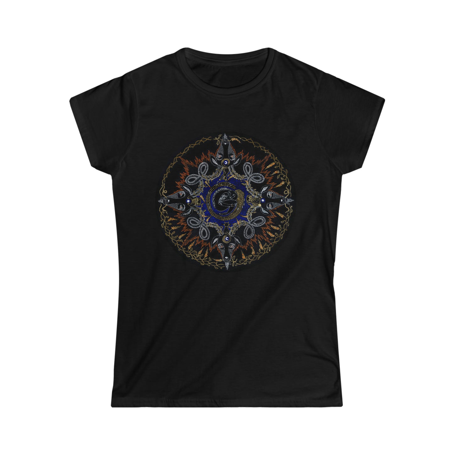 Chinese Zodiac Sign T Shirt (Goat) Semi Slim Fit