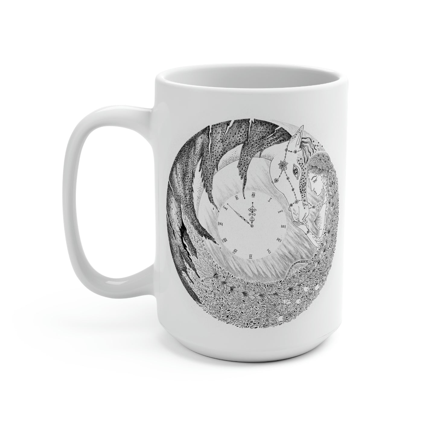 Chinese Zodiac Sign (Horse) Mug 15oz Limited Edition