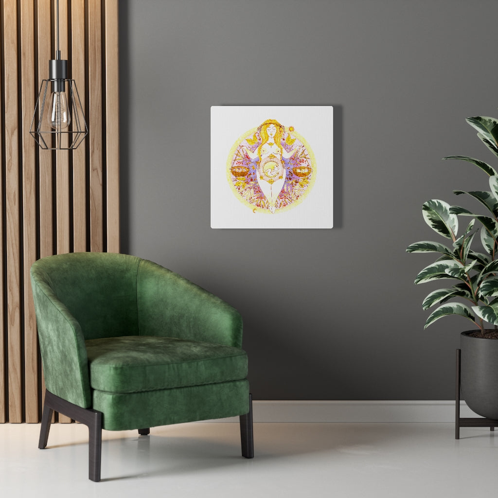 Zodiac Sign Canvas (Libra)