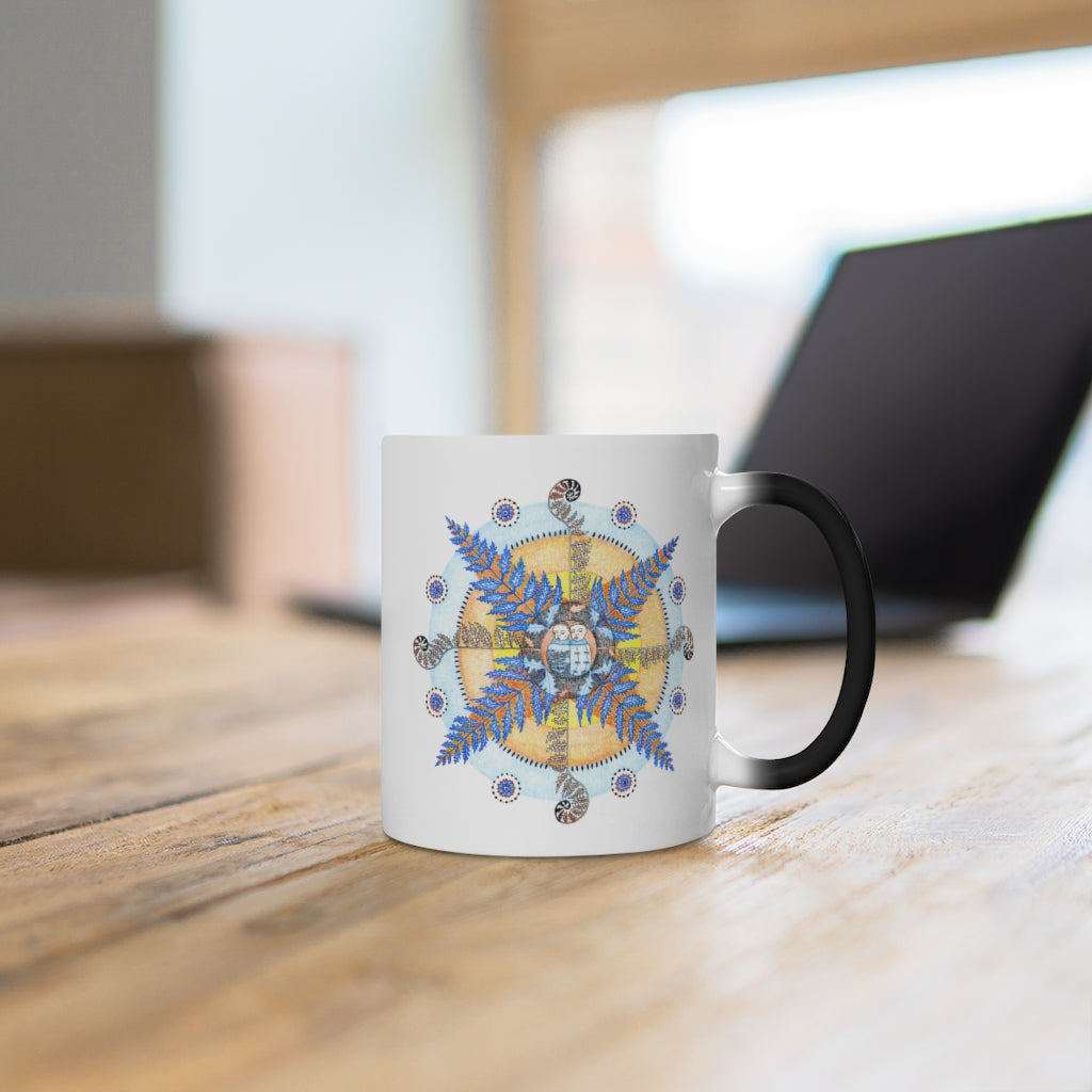 Art Changing Mug (Lullaby by a Fern Plant)