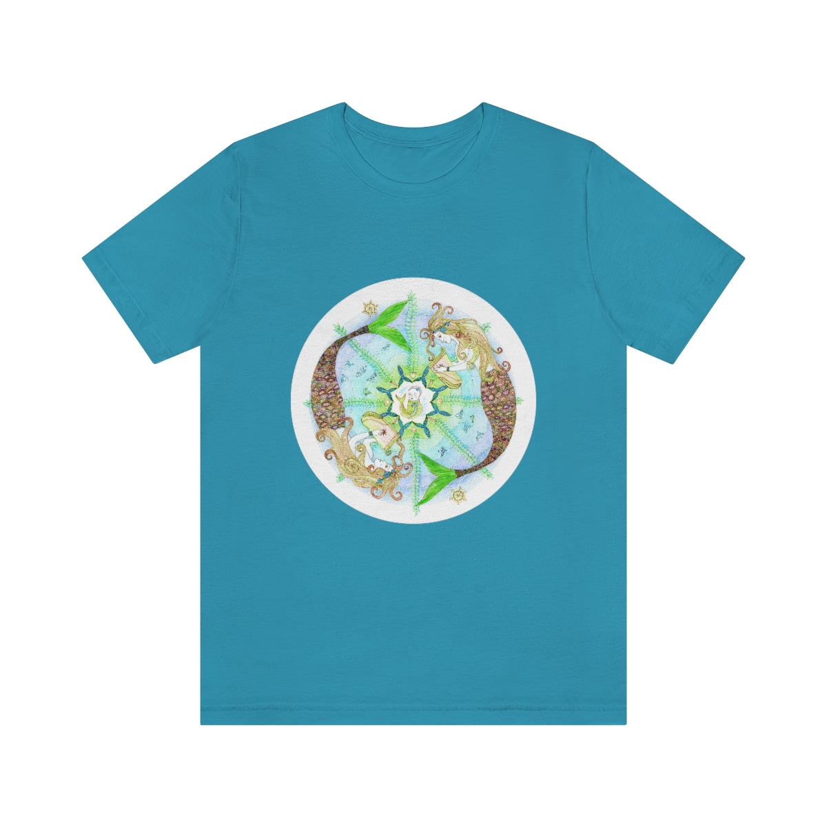 Zodiac Sign T Shirt (Pisces) Unisex Regular Fit