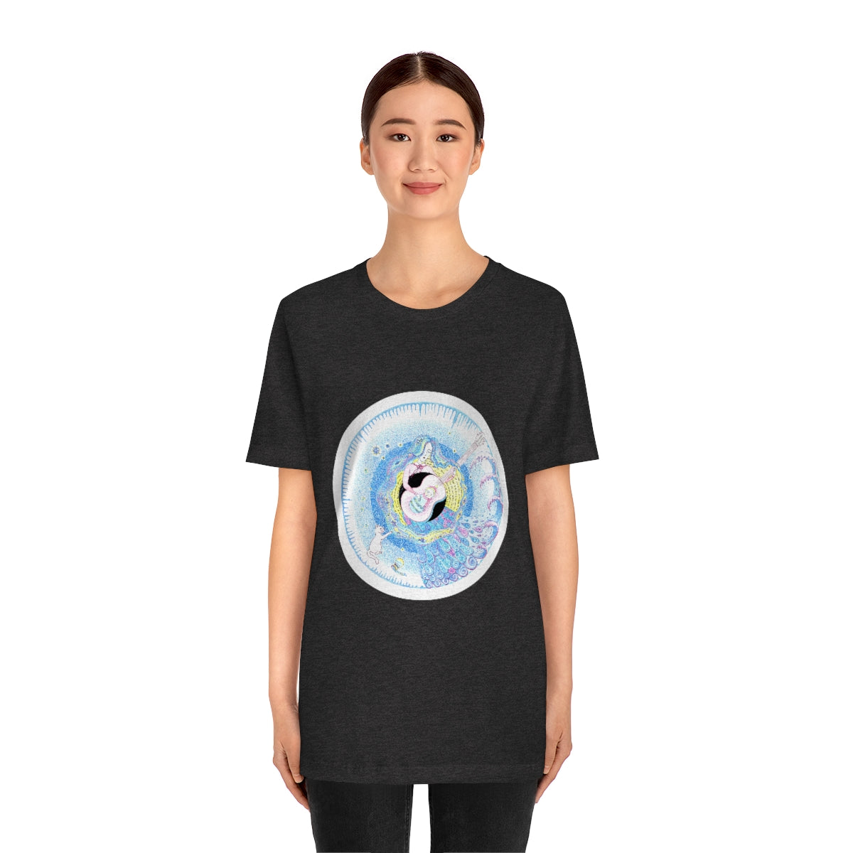 Zodiac Sign T Shirt (Aquarius) Unisex Regular Fit