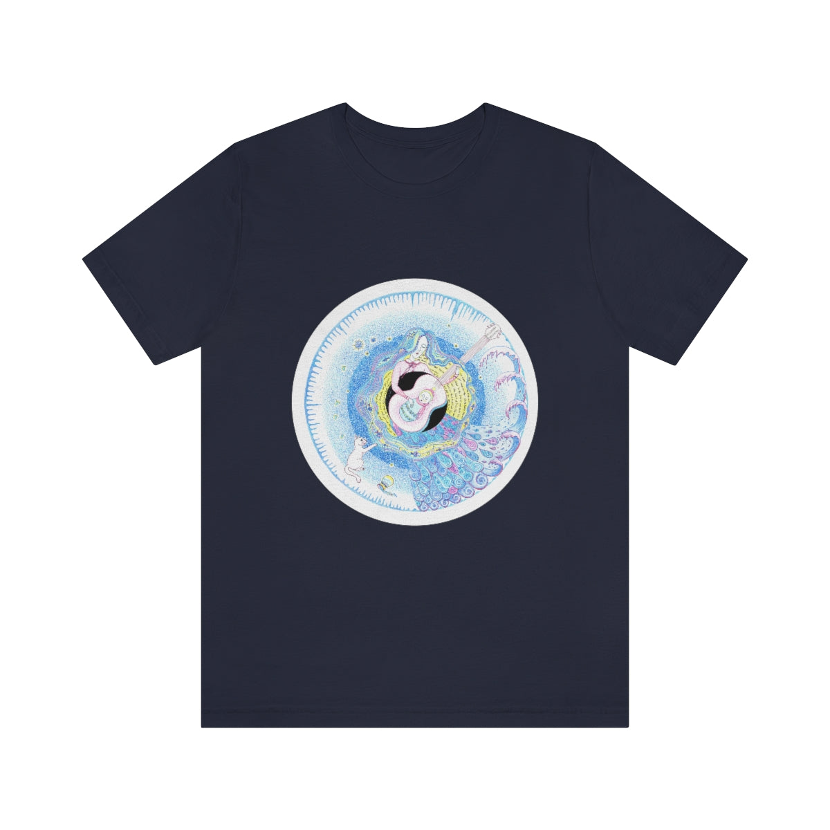 Zodiac Sign T Shirt (Aquarius) Unisex Regular Fit