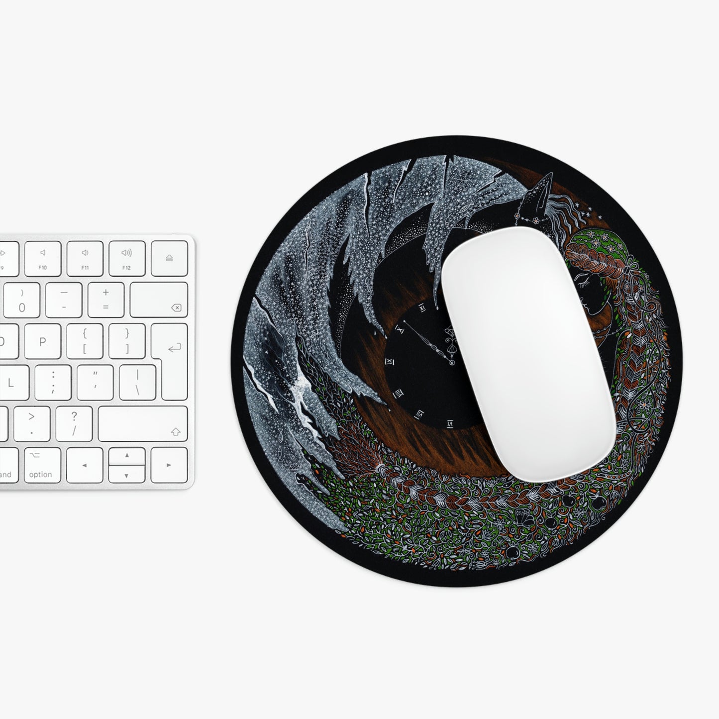 Chinese Zodiac Sign Mouse Pad (Horse)