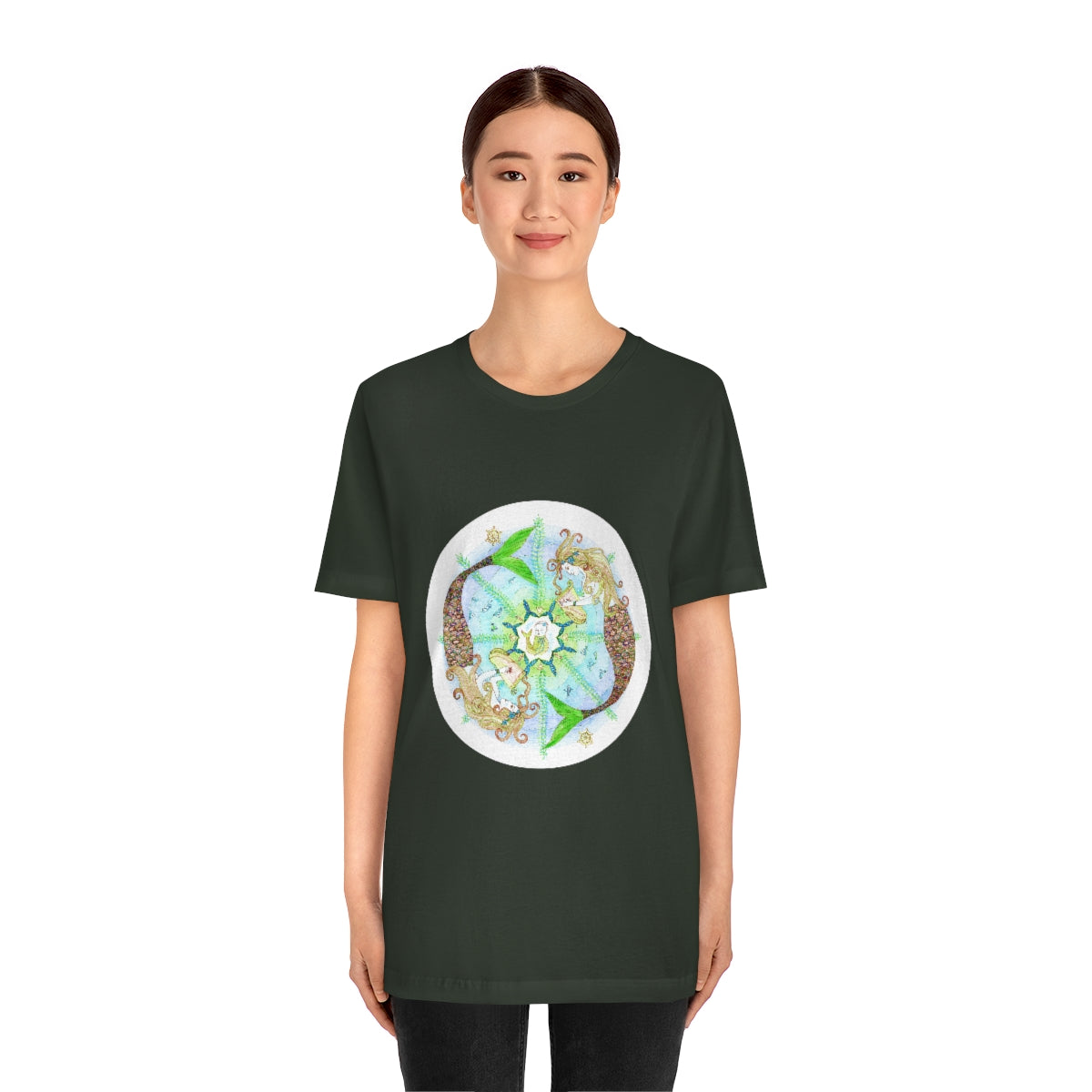 Zodiac Sign T Shirt (Pisces) Unisex Regular Fit