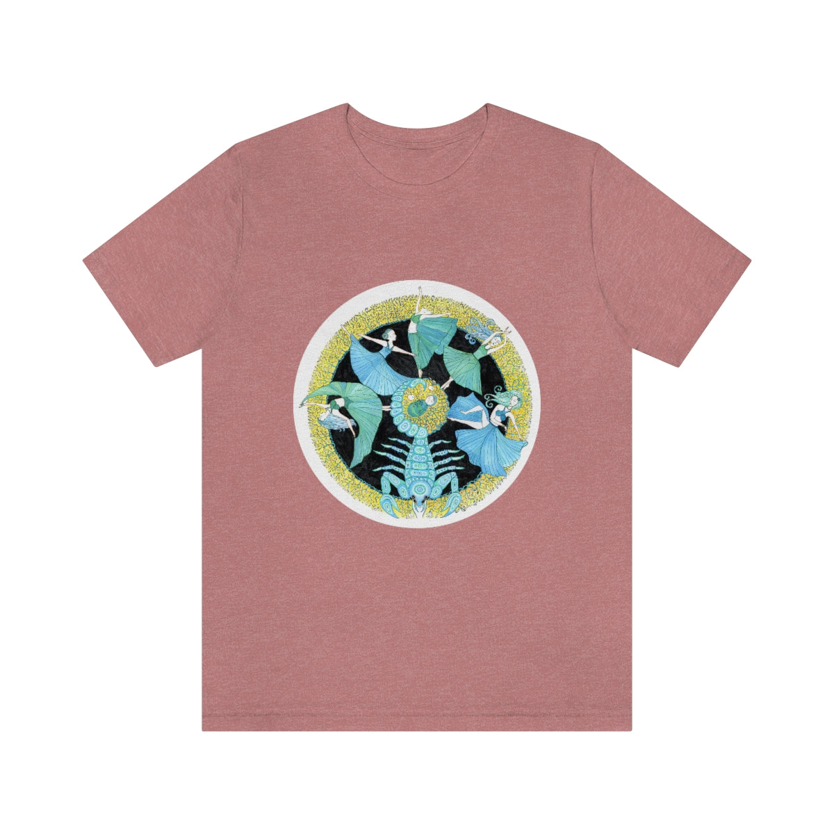 Zodiac Sign T Shirt (Scorpio) Unisex Regular Fit