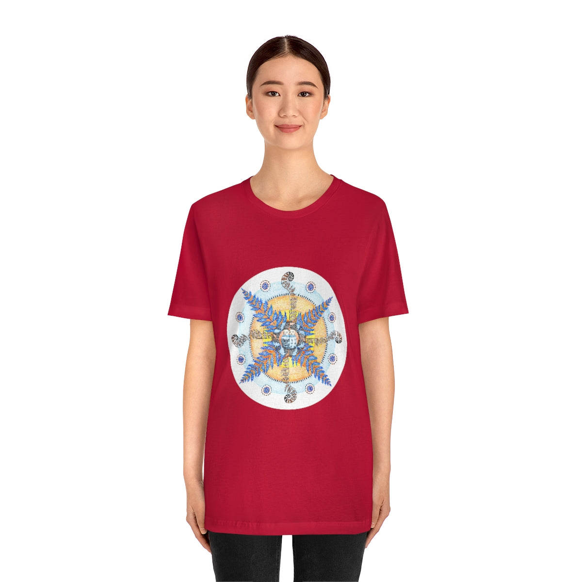 T Shirt (Lullaby of Fern Flower) Unisex Regular Fit