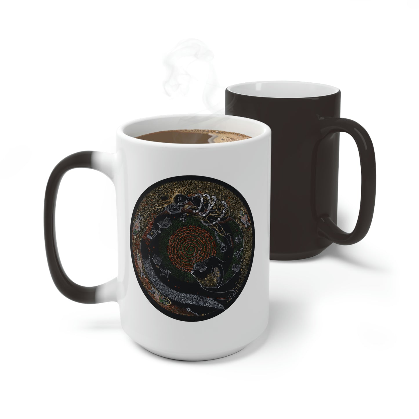 Chinese Zodiac Sign Color Changing Mug (Cat)