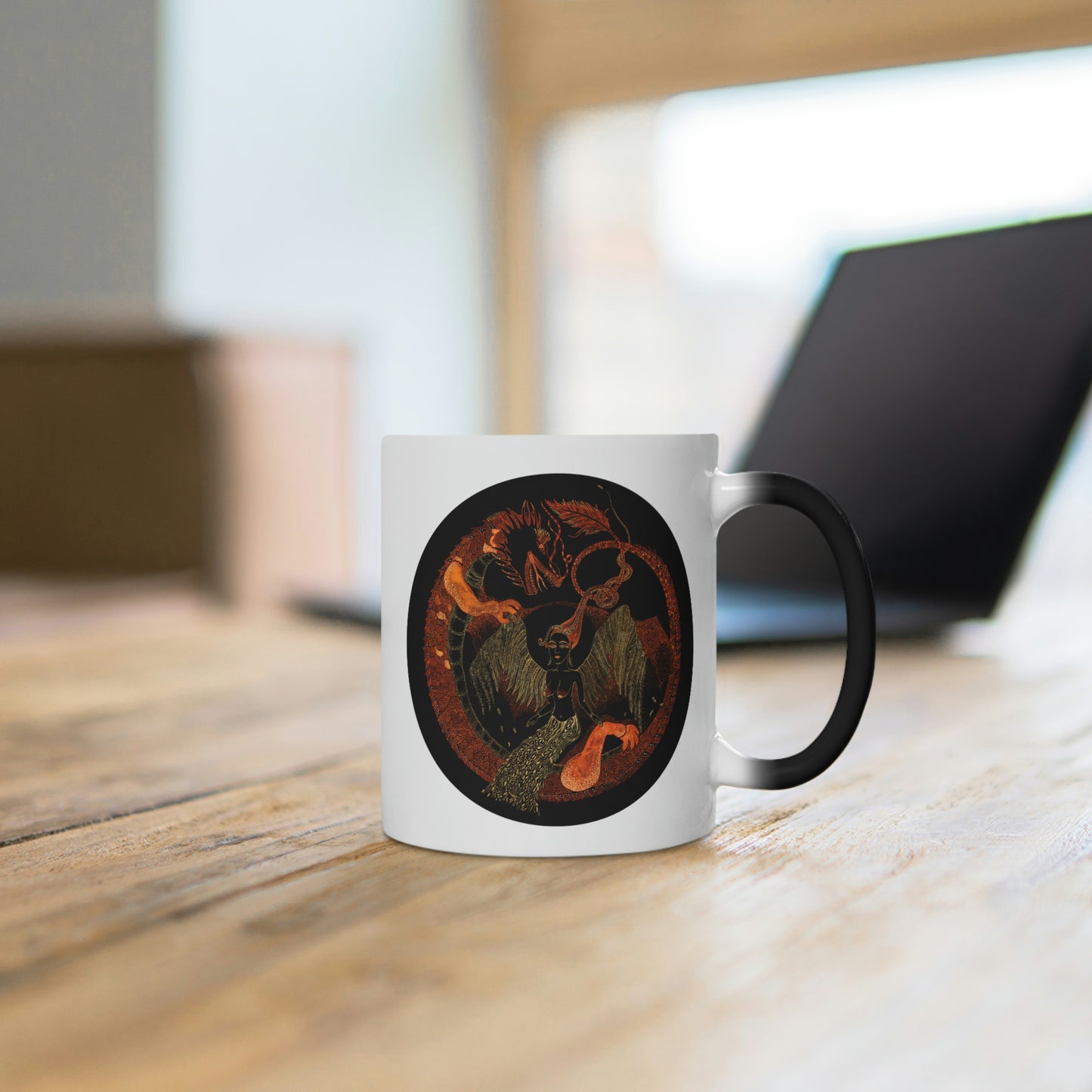 Chinese Zodiac Sign Color Changing Mug (Dragon)