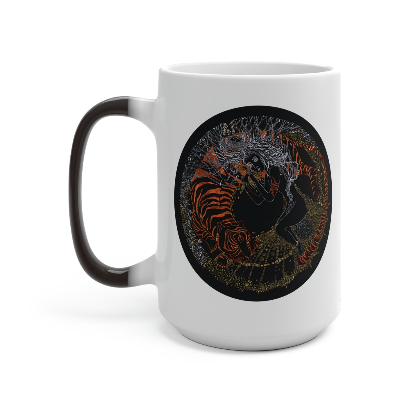 Chinese Zodiac Sign Color Changing Mug (Tiger)