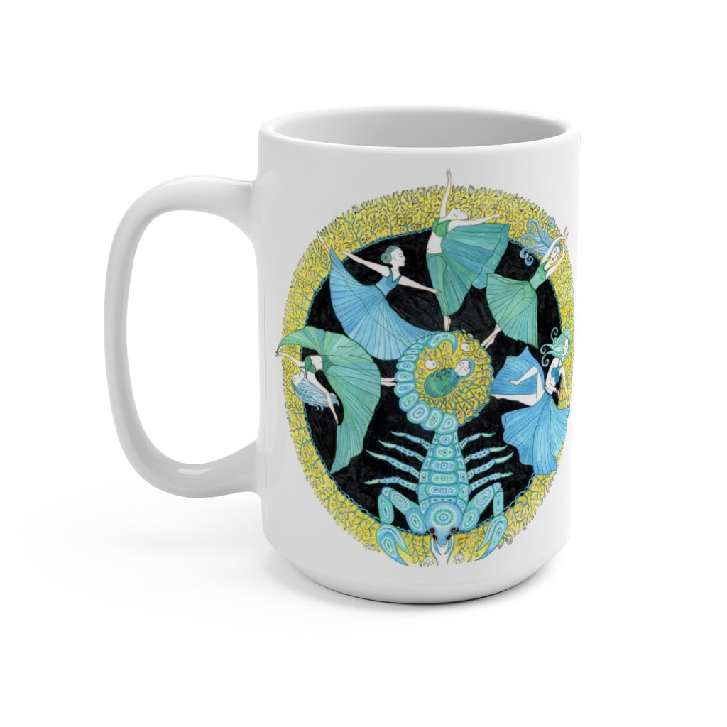 Zodiac Sign Mug (Scorpio) 15oz