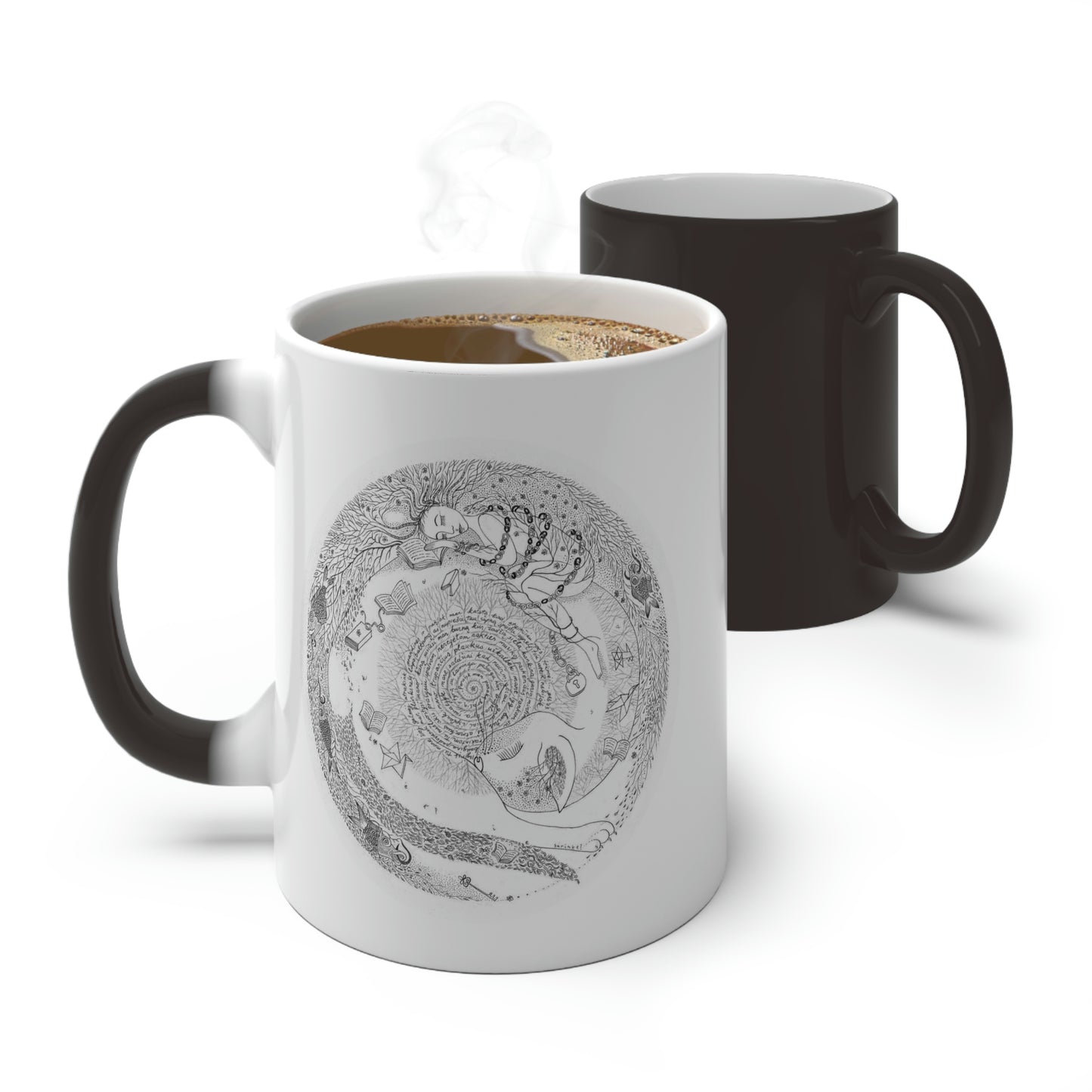 Chinese Zodiac Sign Color Changing Mug (Cat) Limited Edition
