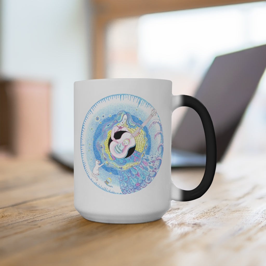 Zodiac Sign Color Changing Mug (Aquarius)