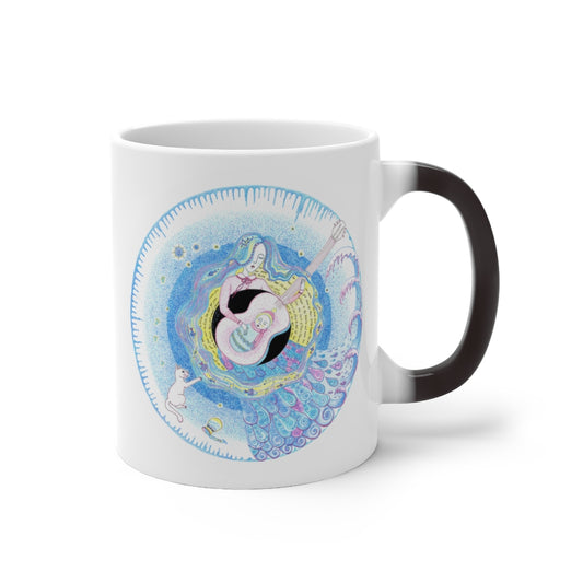 Zodiac Sign Color Changing Mug (Aquarius)