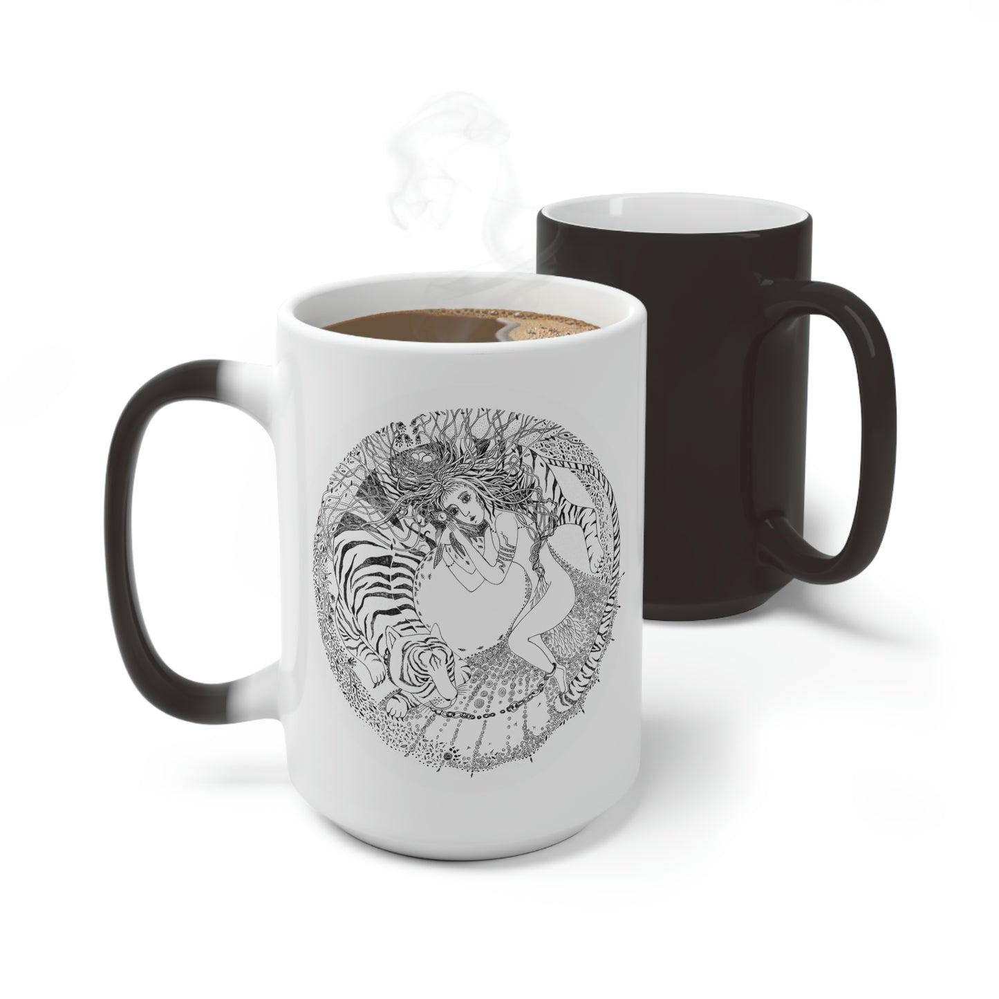 Chinese Zodiac Sign Color Changing Mug (Tiger) Limited Edition