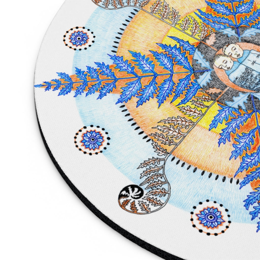 Art Mouse Pad (Lullaby of Fern Flower)