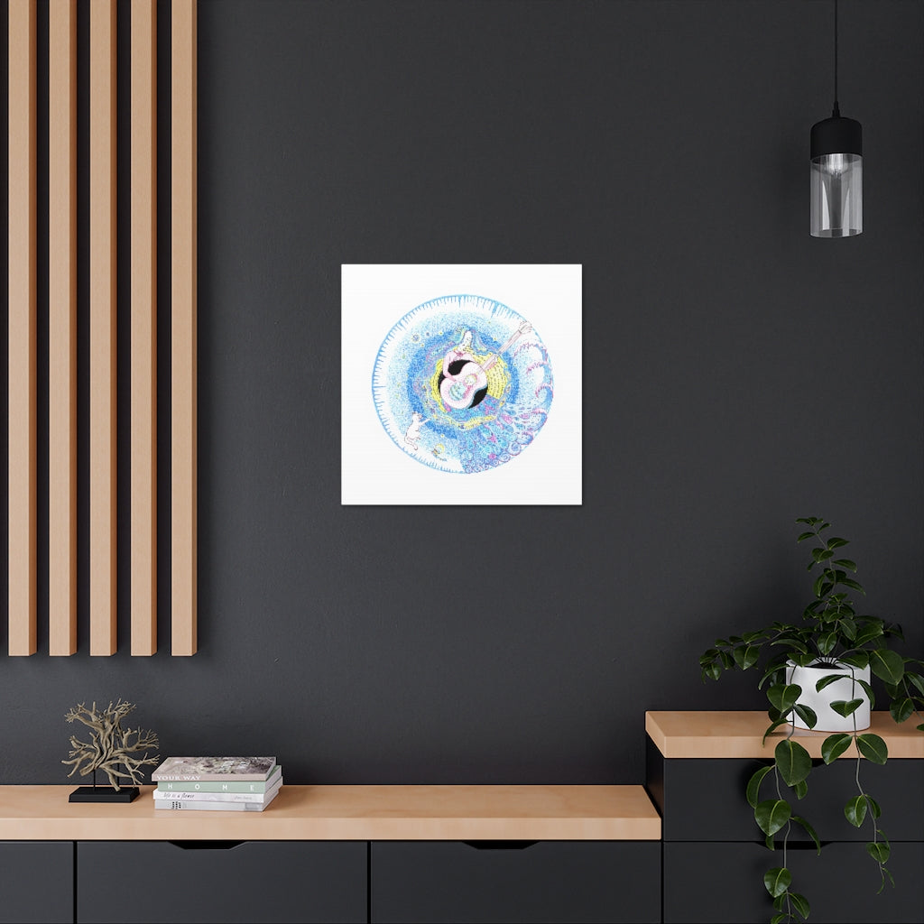 Zodiac Sign Canvas (Aquarius)