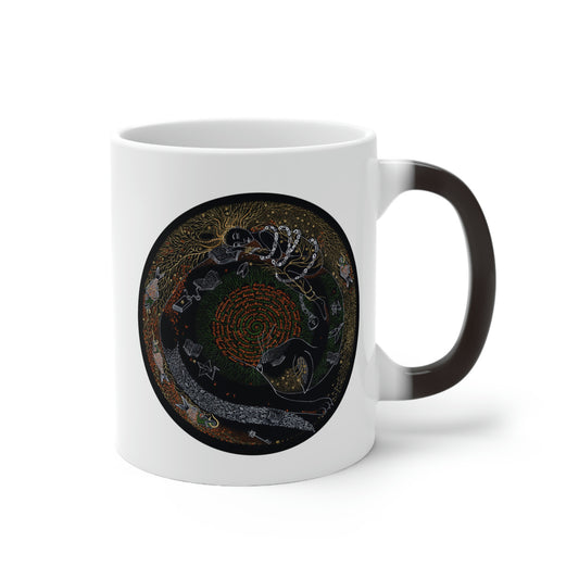 Chinese Zodiac Sign Color Changing Mug (Cat)