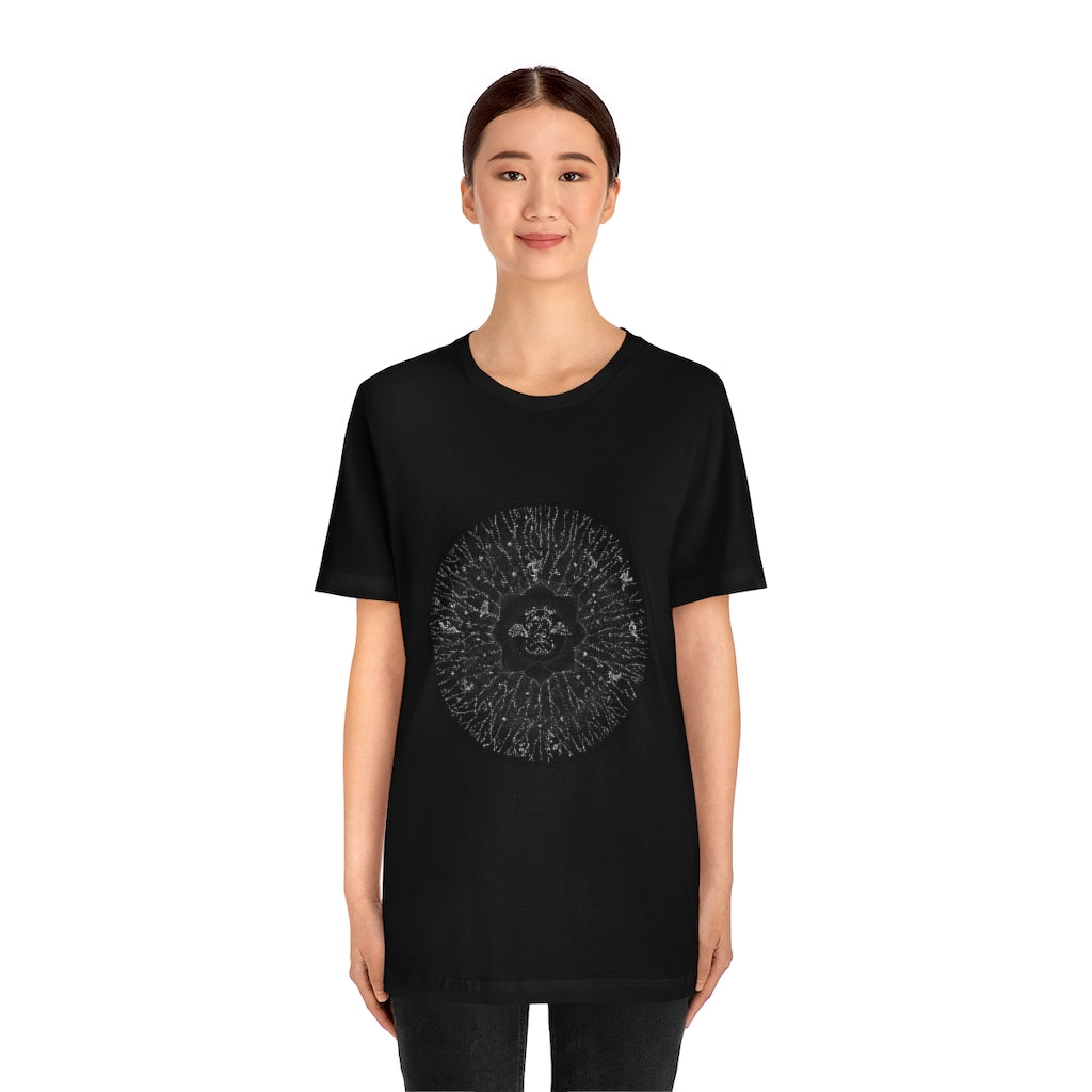 Zodiac Sign T Shirt Black (Gemini) Men Edition