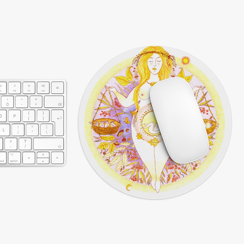 Zodiac Sign Mouse Pad (Libra)