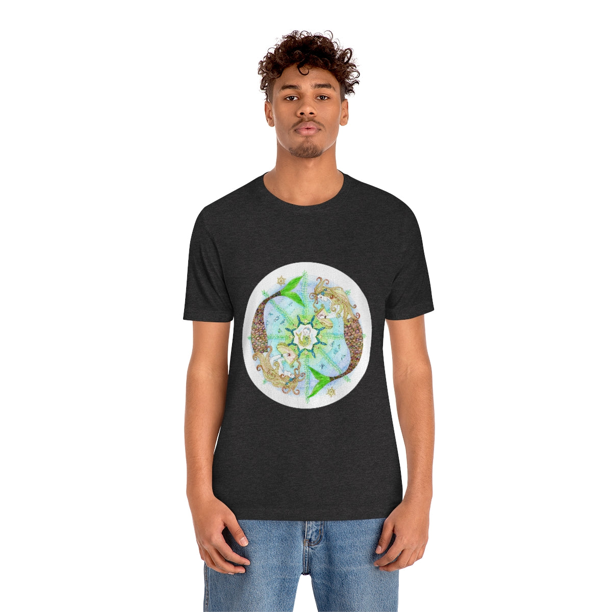 Zodiac Sign T Shirt (Pisces) Unisex Regular Fit