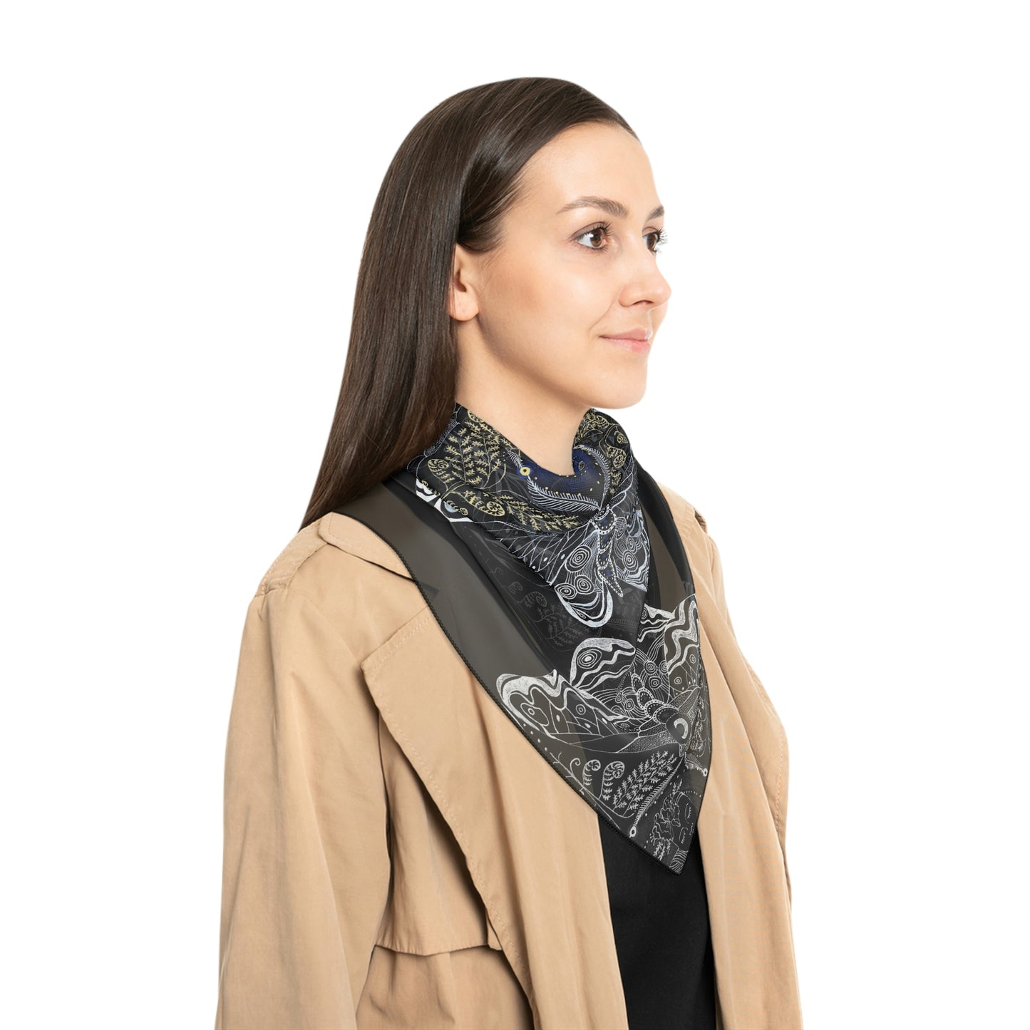 Art Poly Scarf (Journey To Yourself)