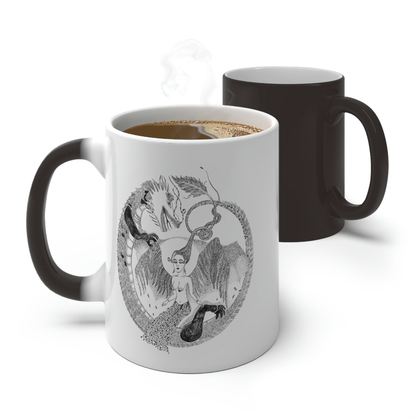 Chinese Zodiac Sign Color Changing Mug (Dragon) Limited Edition