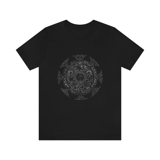 Zodiac Sign T Shirt Black (Taurus) Men Edition