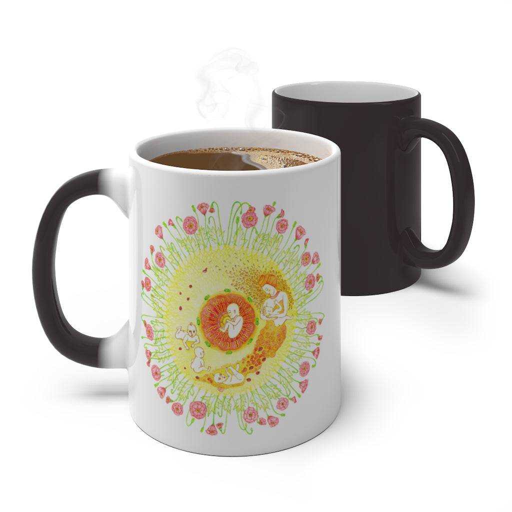 Zodiac Sign Color Changing Mug (Virgo)