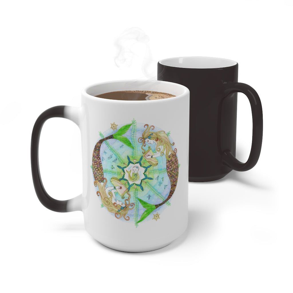 Zodiac Sign Color Changing Mug (Pisces)