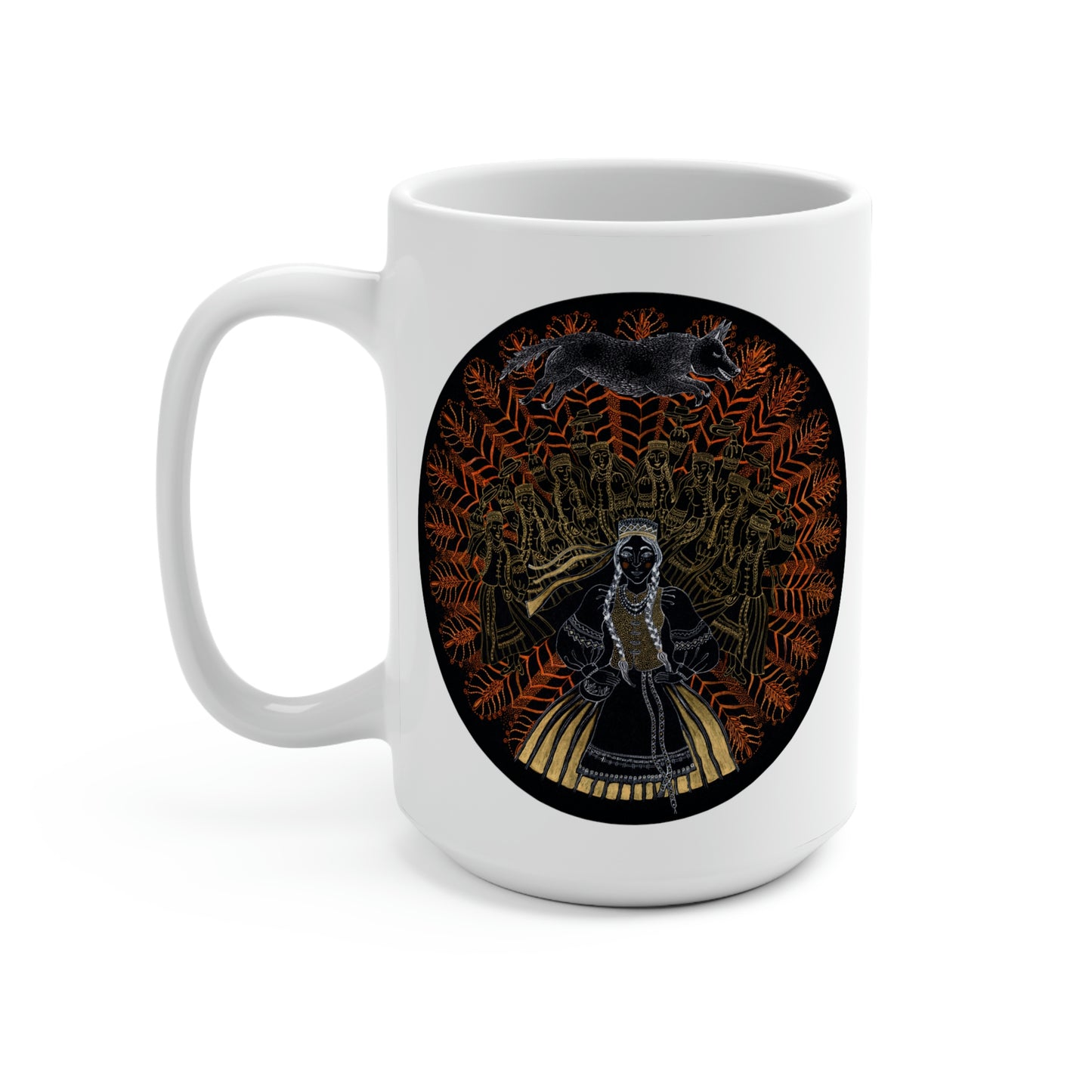 Chinese Zodiac Sign (Dog) Mug 15oz