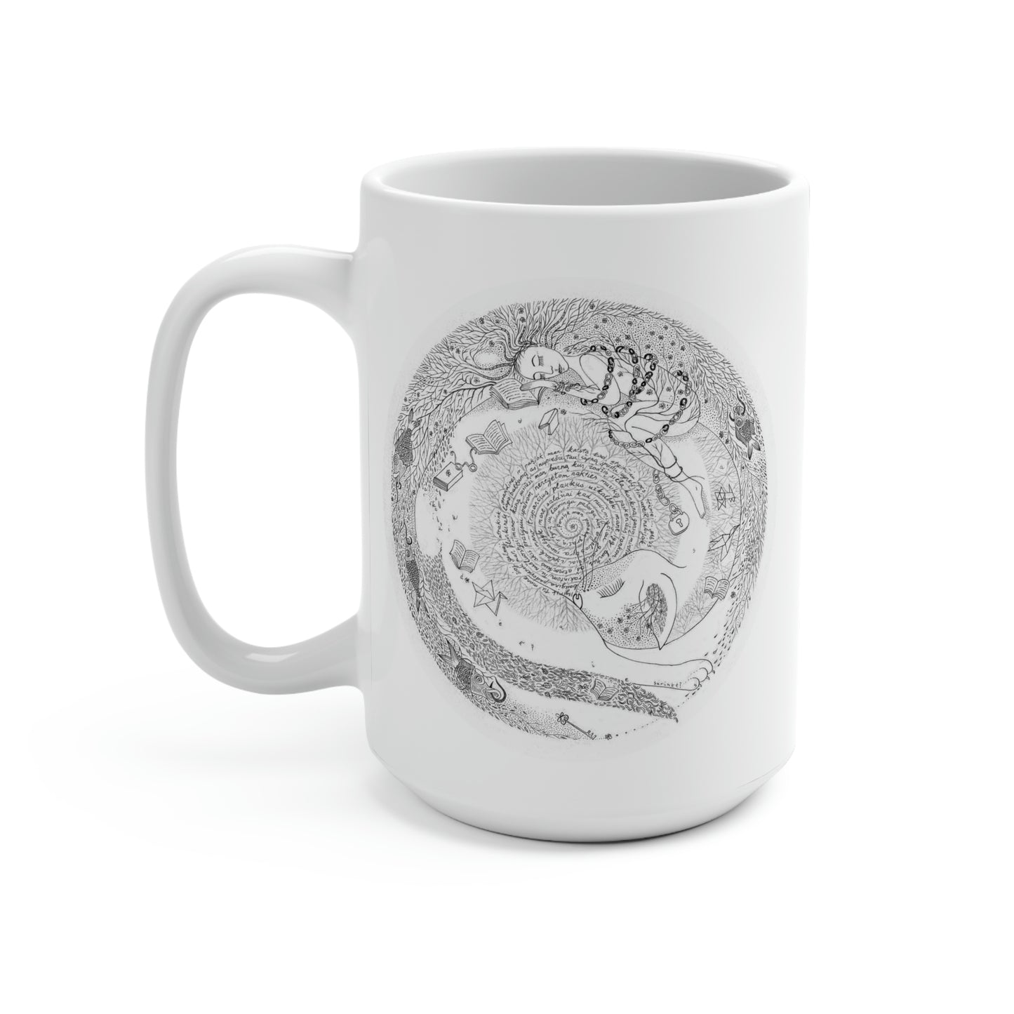 Chinese Zodiac Sign (Cat) Mug 15oz Limited Edition
