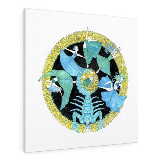 Zodiac Sign Canvas (Scorpio)