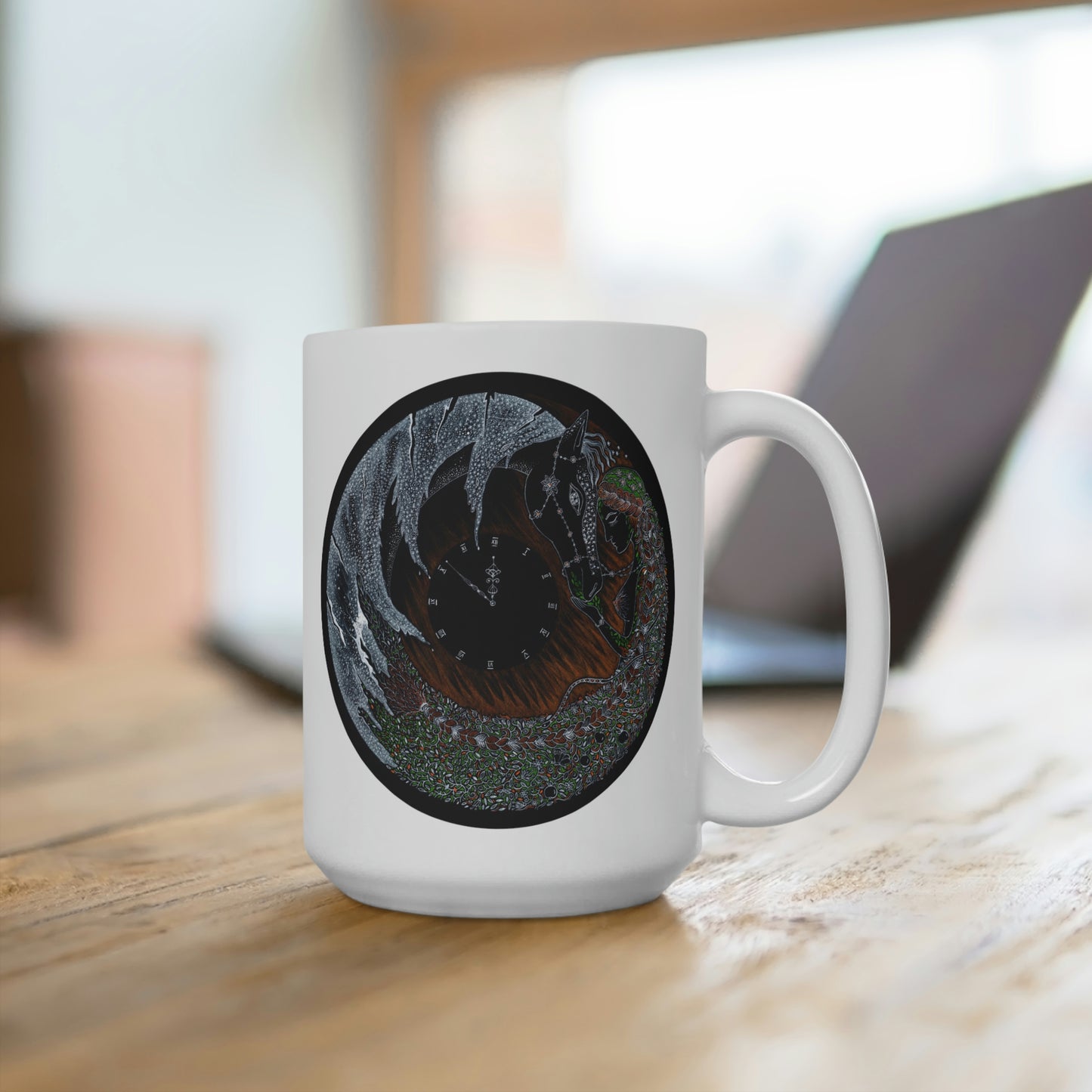 Chinese Zodiac Sign (Horse) Mug 15oz