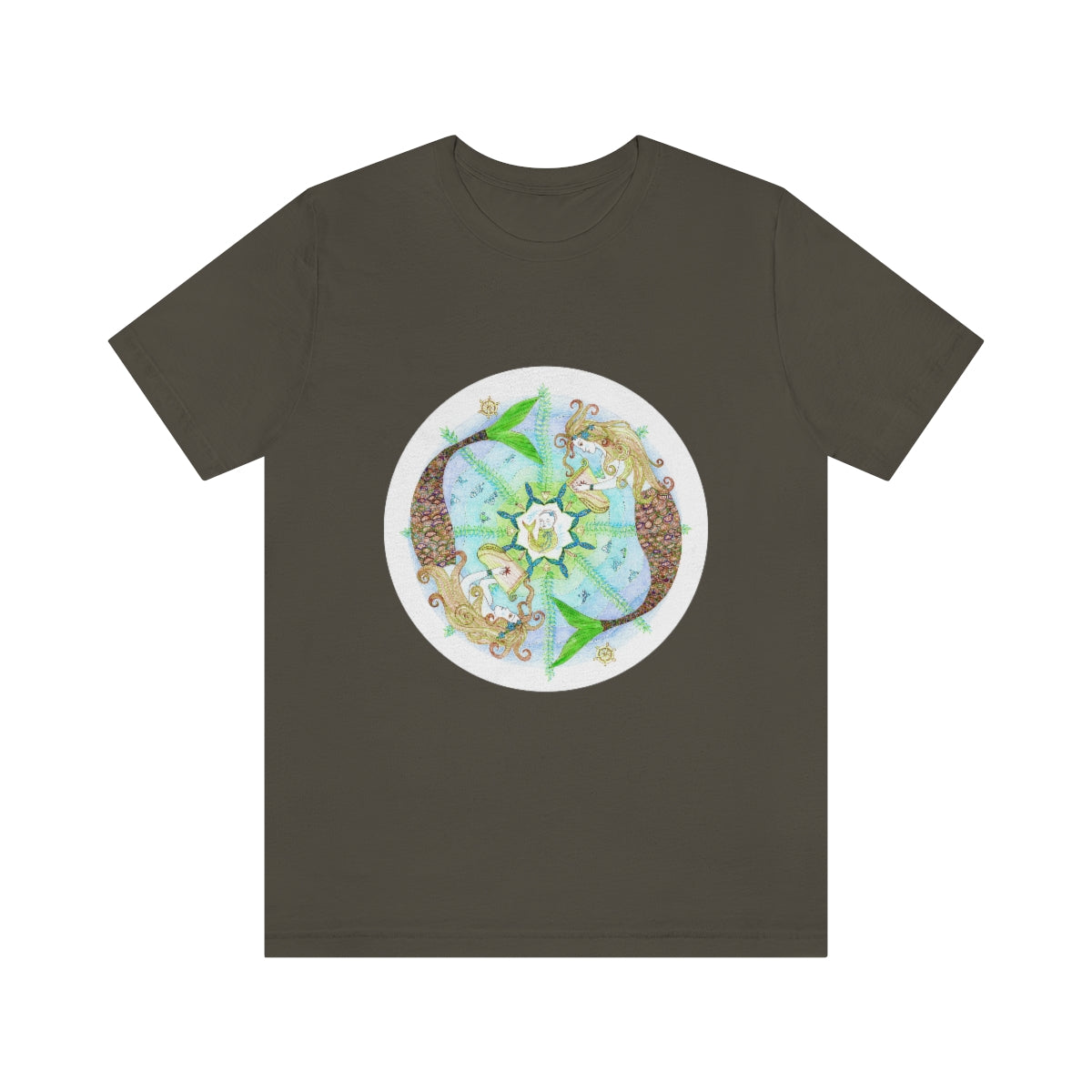 Zodiac Sign T Shirt (Pisces) Unisex Regular Fit