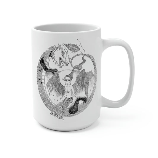 Chinese Zodiac Sign (Dragon) Mug 15oz Limited Edition