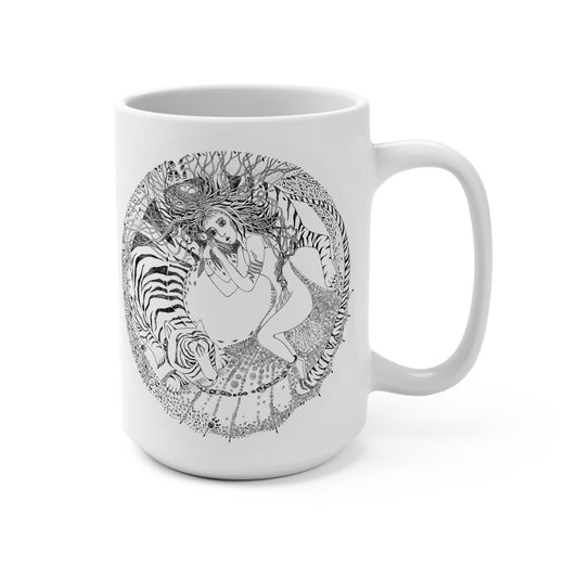 Chinese Zodiac Sign (Tiger) Mug 15oz Limited Edition