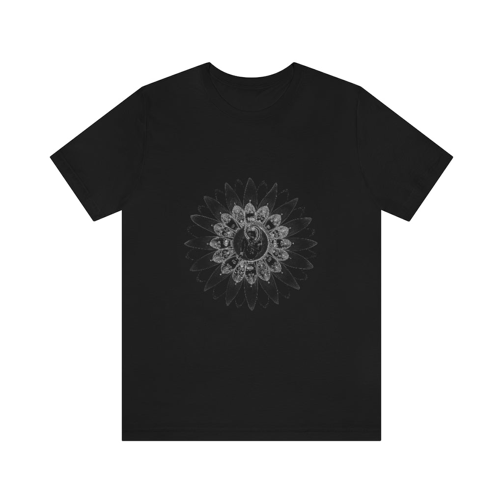 Zodiac Sign T Shirt Black (Leo) Men Edition