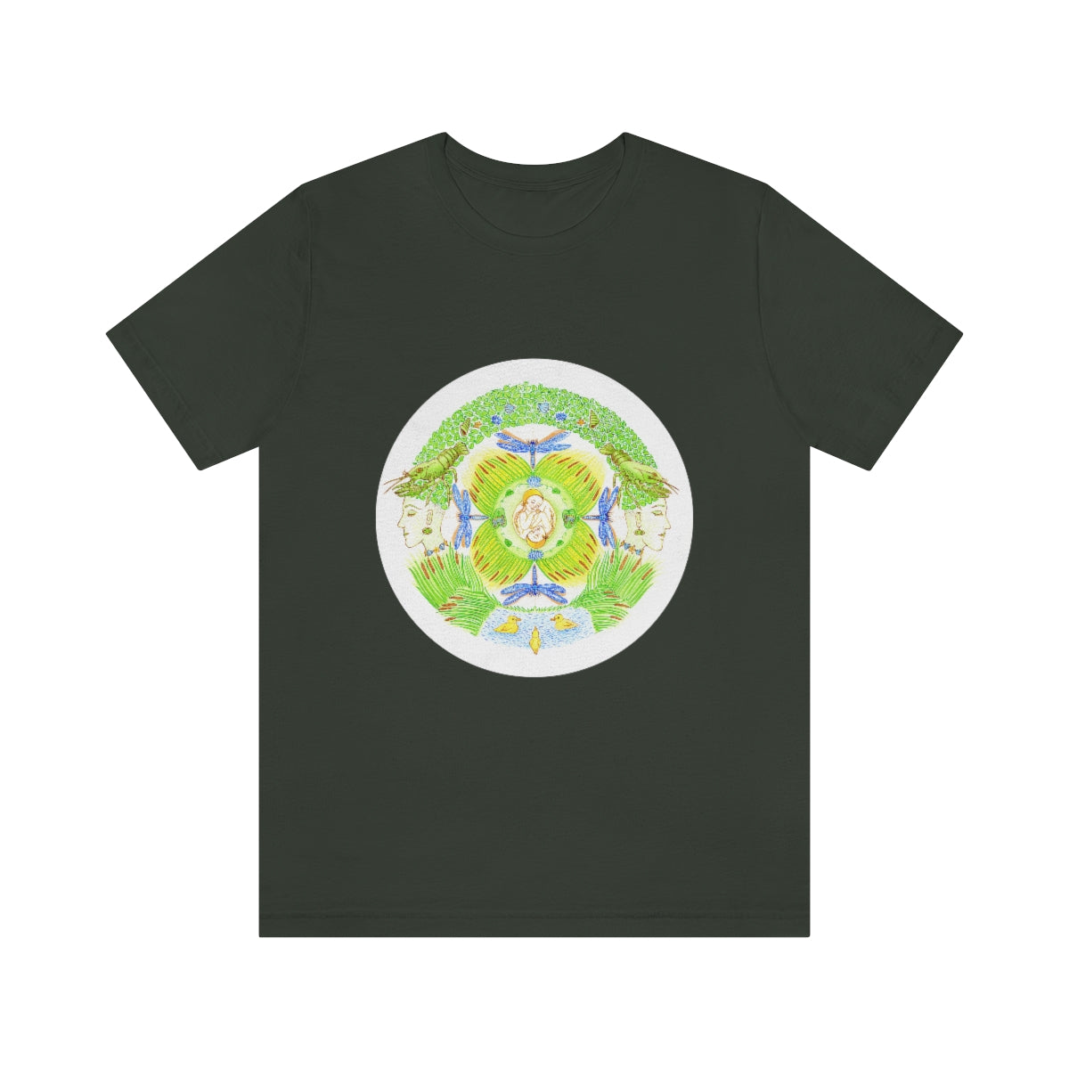 Zodiac Sign T Shirt (Cancer) Unisex Regular Fit
