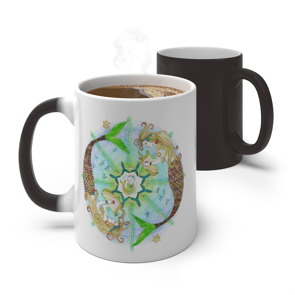 Zodiac Sign Color Changing Mug (Pisces)