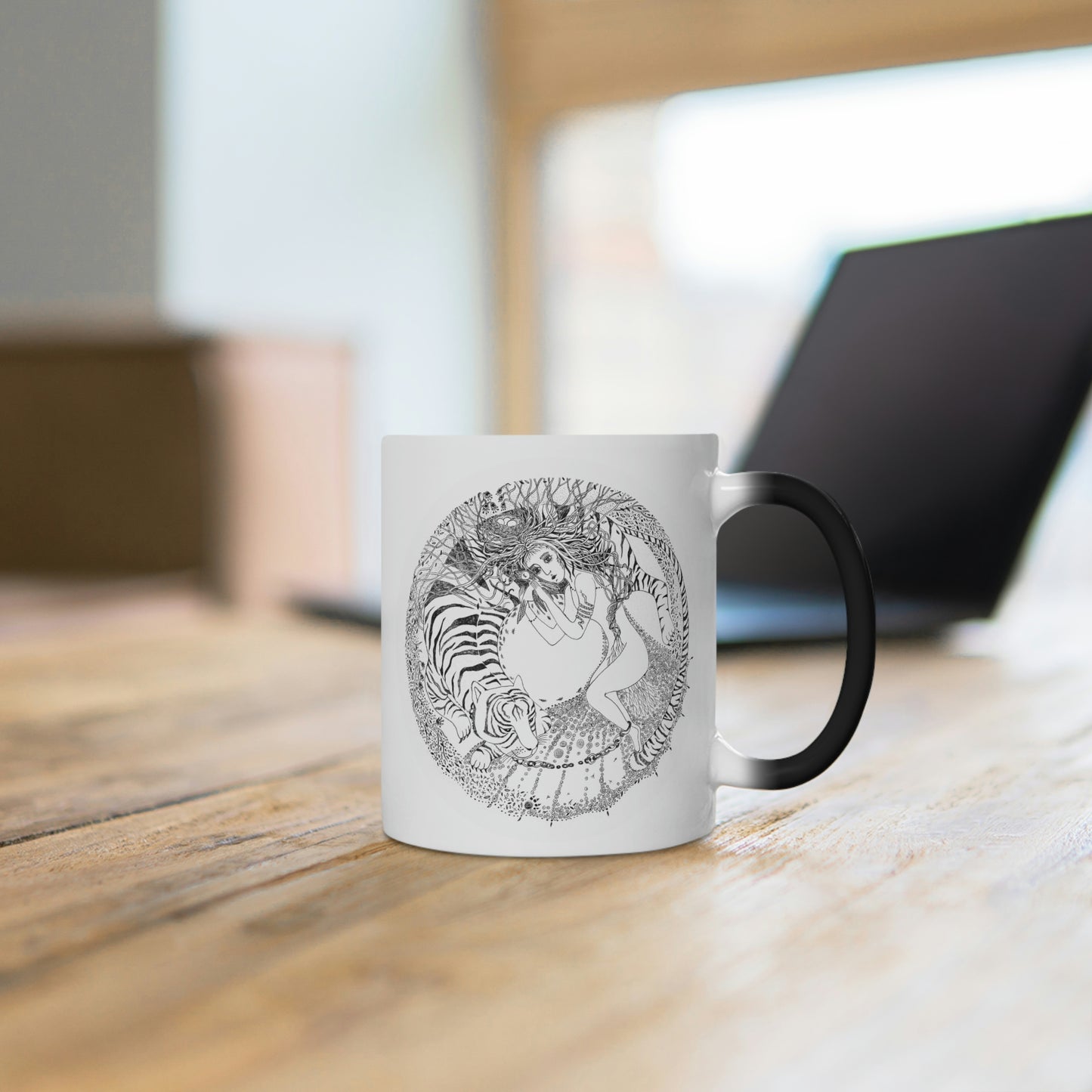 Chinese Zodiac Sign Color Changing Mug (Tiger) Limited Edition