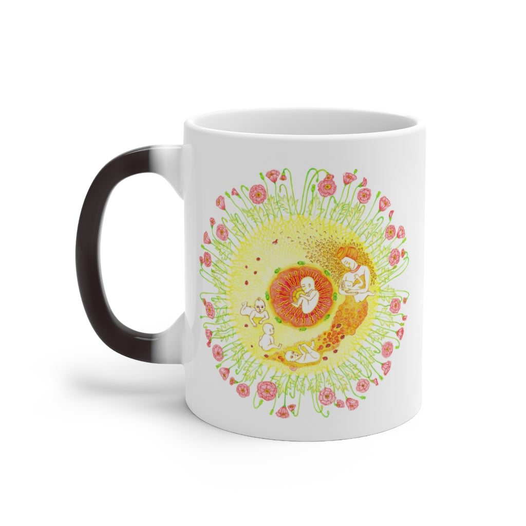 Zodiac Sign Color Changing Mug (Virgo)